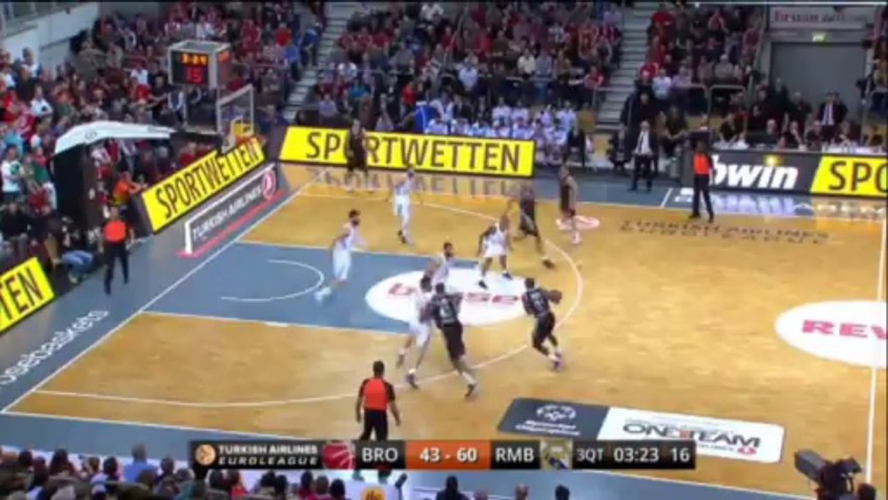 BASKETBALL: Euroleague: Bamberg zittert: 69:89-Schlappe gegen Real Madrid