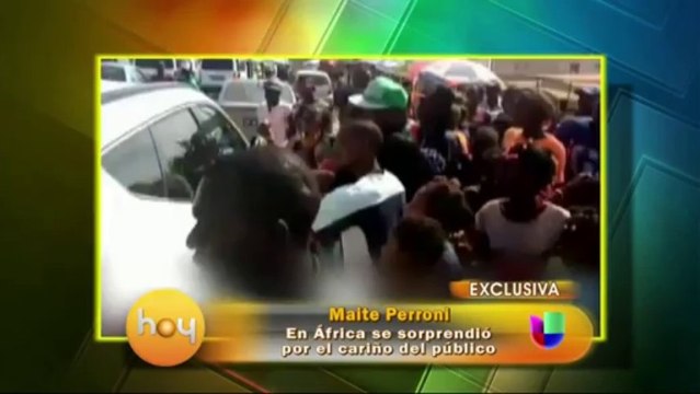 Maite Perroni prepara una firma de autografos en Mexico