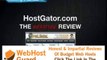 Host Gator Review - HostGator Gator Web Host - Gator Hosting overview