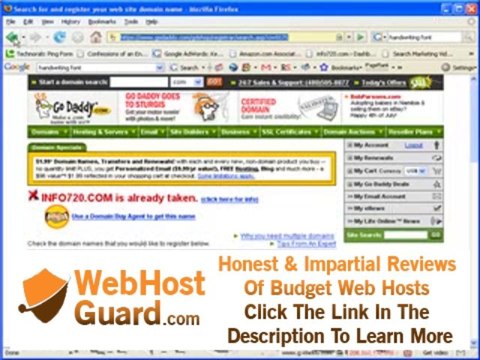How to Setup a Domain Name & Web Hosting