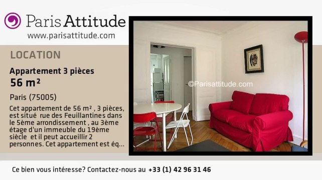 Appartement 2 Chambres à louer - Port Royal, Paris - Ref. 7651