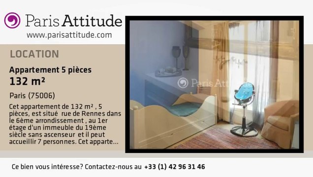 Appartement 4 Chambres à louer - Jardin du Luxembourg, Paris - Ref. 8661