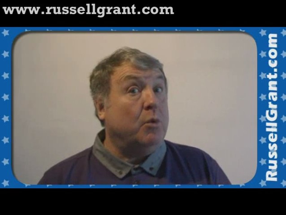 Russell Grant Video Horoscope Virgo November Friday 29th 2013 www.russellgrant.com