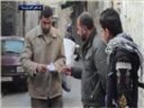 قوات المعارضة السورية تشكل نقاطا أمنية