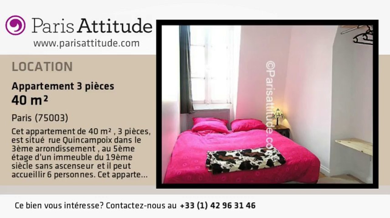 Appartement 2 Chambres à louer - Centre George Pompidou, Paris - Ref. 6132