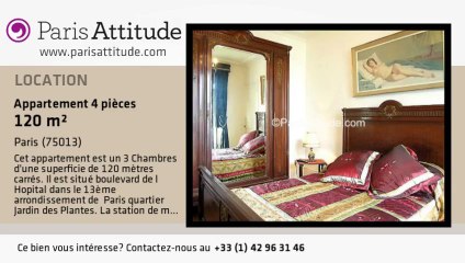 Appartement 3 Chambres à louer - Austerlitz, Paris - Ref. 4687