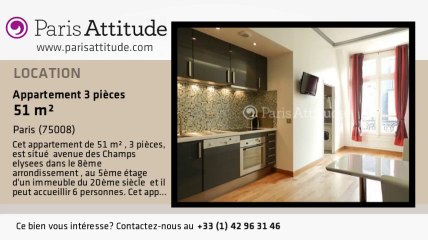 Appartement 2 Chambres à louer - Champs Elysées, Paris - Ref. 7946