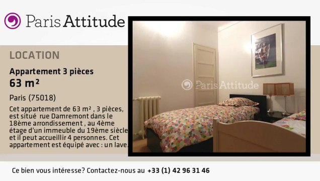 Appartement 2 Chambres à louer - Montmartre, Paris - Ref. 8451