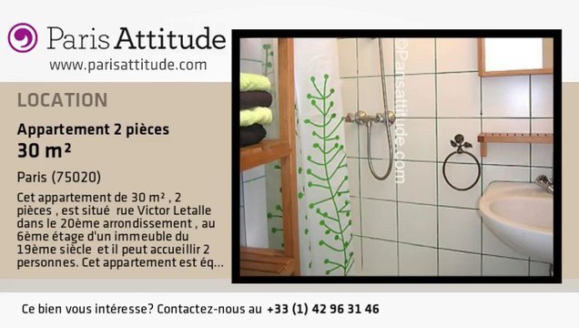 Appartement 1 Chambre à louer - Ménilmontant, Paris - Ref. 4901
