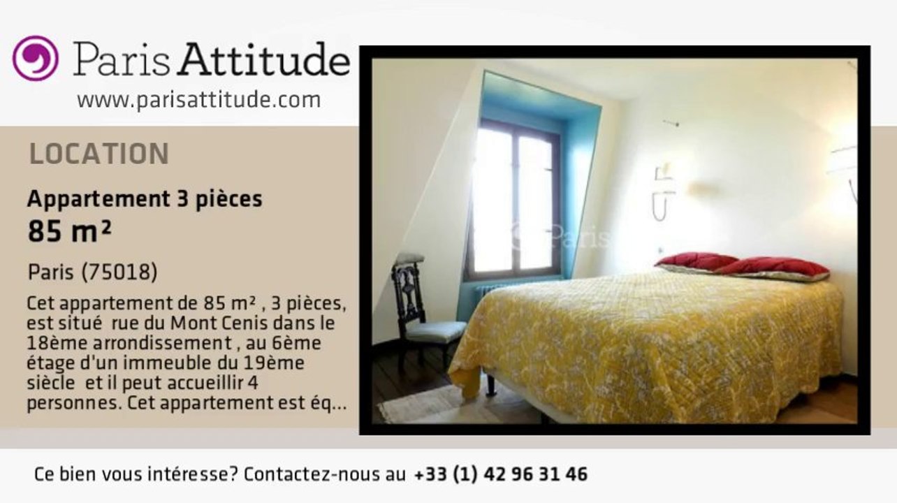 Appartement 2 Chambres à louer - Sacré Cœur, Paris - Ref. 8775