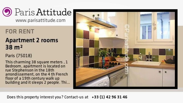 1 Bedroom Apartment for rent - Marx Dormoy, Paris - Ref. 5289