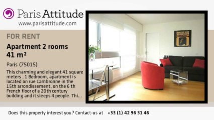 1 Bedroom Apartment for rent - Commerce, Paris - Ref. 7389