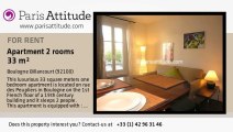 1 Bedroom Apartment for rent - Boulogne Billancourt, Boulogne Billancourt - Ref. 1002