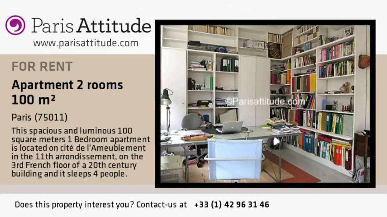 1 Bedroom Loft for rent - Reuilly Diderot, Paris - Ref. 5019