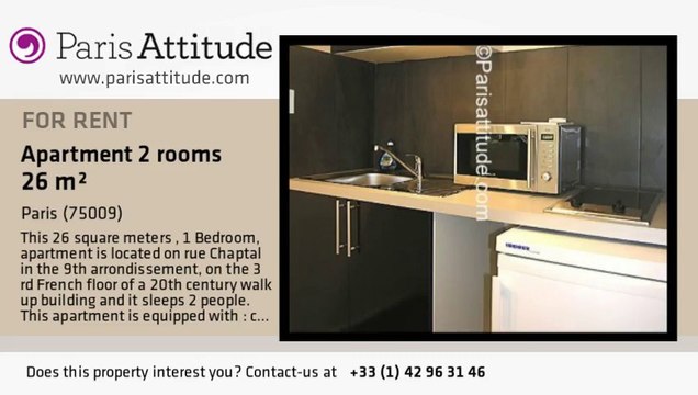 1 Bedroom Apartment for rent - Moulin Rouge/Pigalle, Paris - Ref. 4935