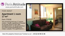 Studio Apartment for rent - Guy Moquet, Paris - Ref. 6731