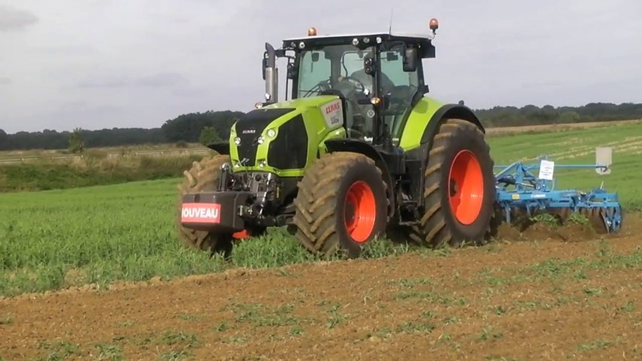 Claas axion 840 2013 avec Lemken Karat 9 400