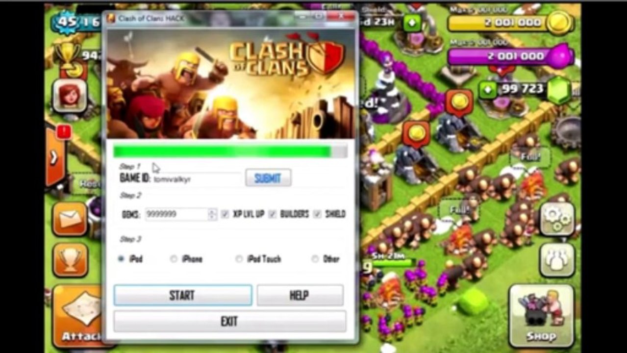 Clash Of Clans Gem Hack 2013 Proof WORKING]