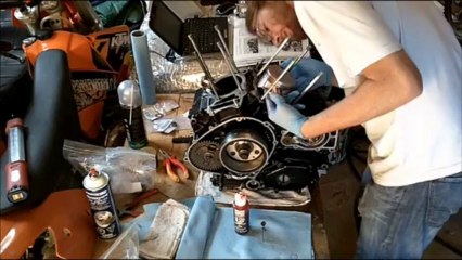 1985 Kawasaki VN750 Engine Rebuild - pt20
