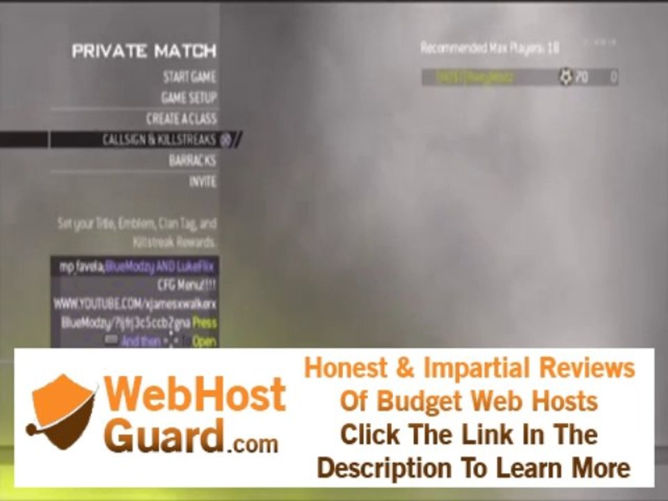 Hosting CFG