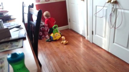 Lessons From My Grandson - Beckett Loves To Play Hard