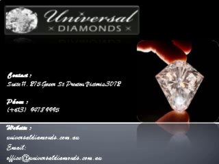 Universal Diamonds: Premium Quality Gems