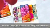 FLOWERS PROTECTIVE SNAP-ON BACK CASE COVER FOR SONY XPERIA U