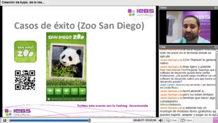 Webinar "Creación de apps: de la idea al lanzamiento"