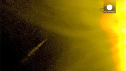 La cometa Ison polverizzata dal sole