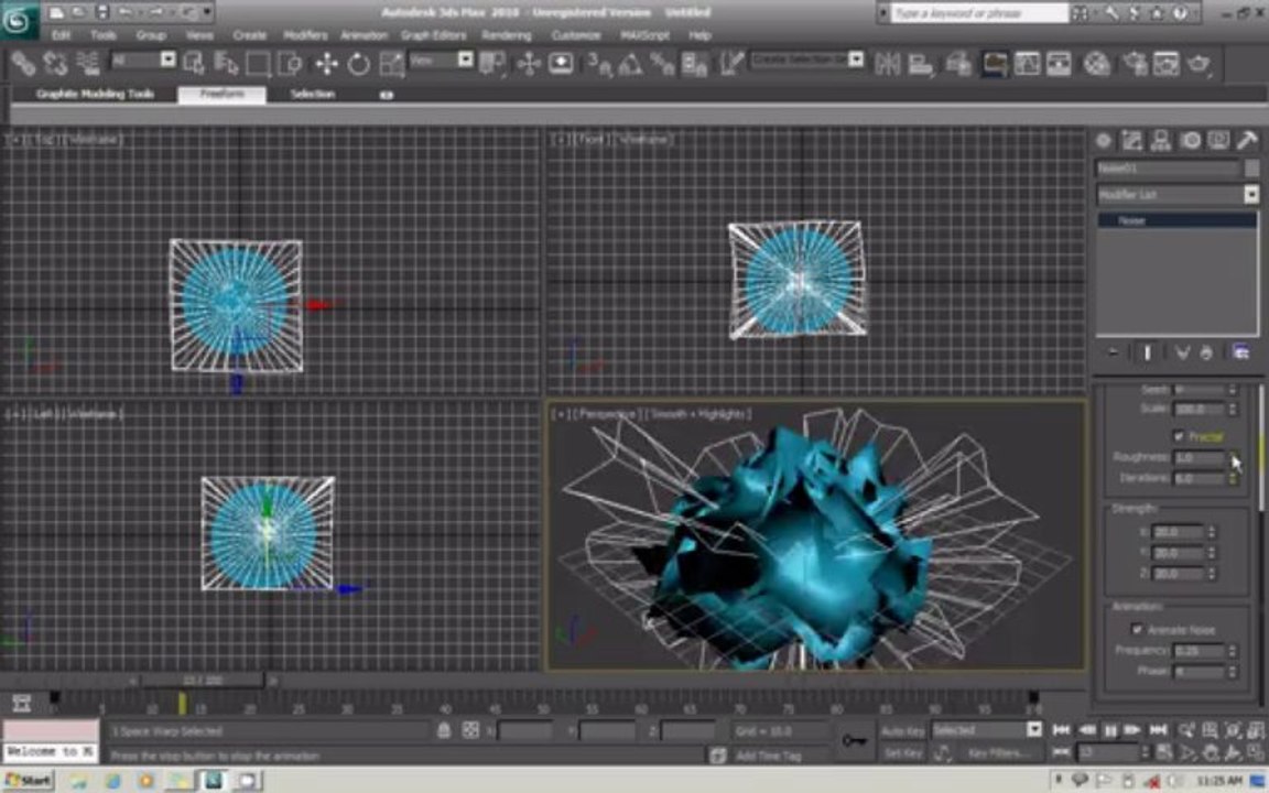 3Ds Max Tutorial - Noise - Urdu/Hindi