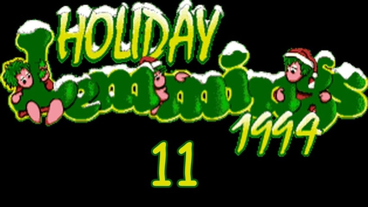 Let's Play Holiday Lemmings 1994 - #11 - Fusion der Arbeitsgruppen