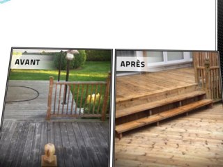 Nettoyage de patio et galerie de bois – Un homme à tout faire