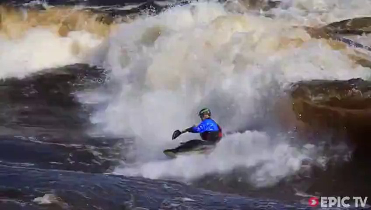 Big Wave Freestyle Kayak Surfing - 2013