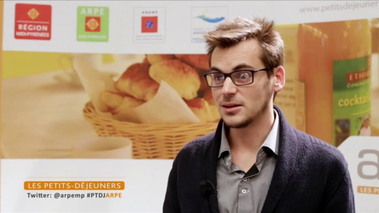 Julien LAVAUD, chef de projet climat à l'ARPE Midi-Pyrénées