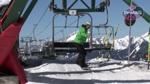 Snowboard - Comment faire un one foot en télésiège - sécurité