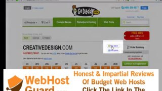 Professional Website Designer - Purchasing Domains and Web Hosting through Godaddy Lesson 35