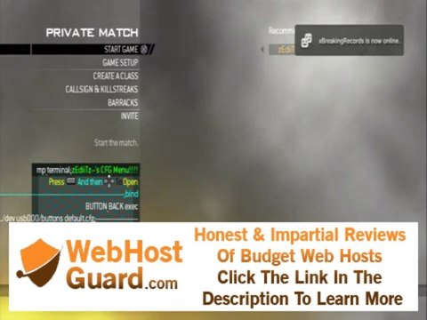 Hosting Buttons_default.CFG Infection Lobby On Mw2 1.14!! (Ps3)