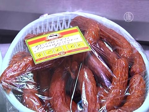 «Марш пустых тележек» прошел в Москве