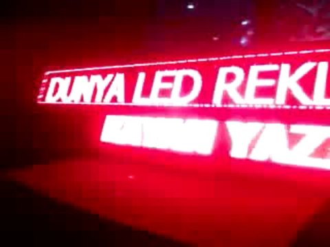 KAYAN YAZI DÜNYA LED REKLAM KONYA KAYAN YAZI 05074848407