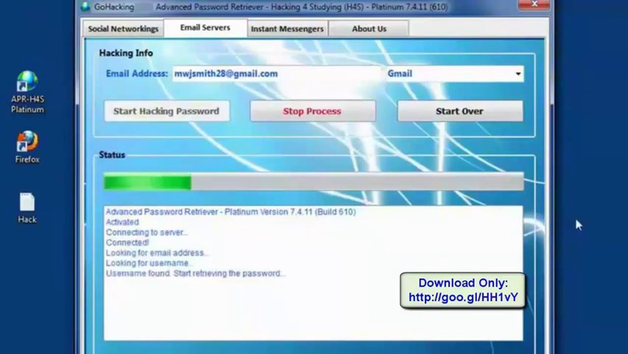Hack Gmail Accounts Free Hacking Software - 100% Working See Proof 2013 (New) -437