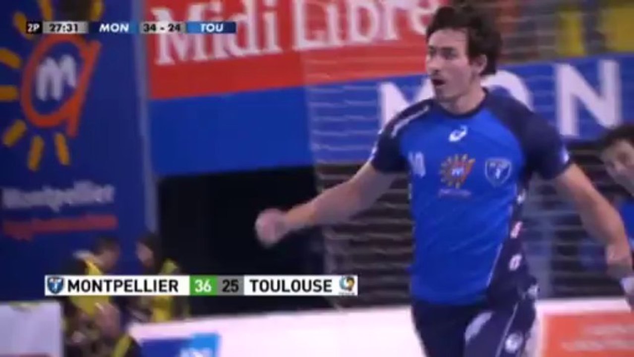 Handball - D1 11ème journée Montpellier 36-25 Toulouse - 29/11/2013