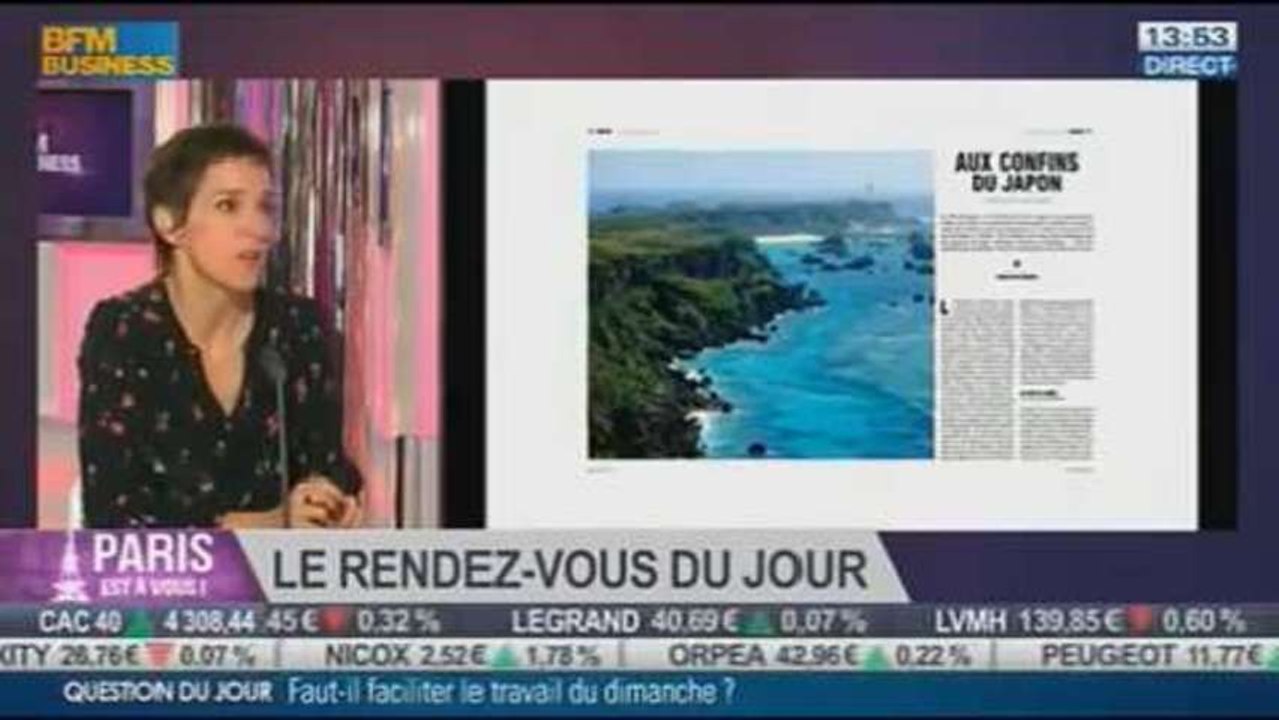 Le Rendez-vous du jour: Sandrine Mercier, A/R Magazine, dans Paris est à vous – 29/11