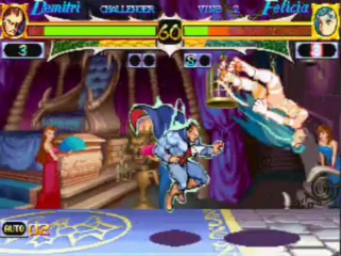 Night Warriors-Darkstalkers' Revenge Matches 1-7