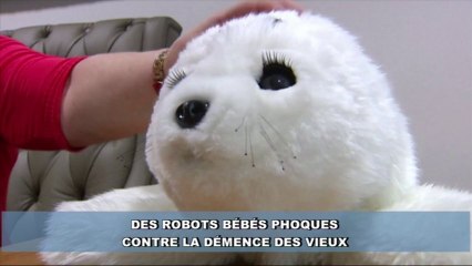 Des robots bébés phoques contre la démence des vieux