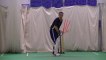 how to play kevin pietersens flamingo shots cricket batting tutorial with tips left handed version