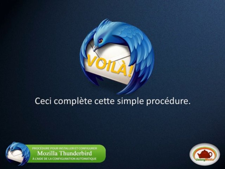 Comment configurer un courriel de server en 2 min avec Thunderbird - Oolong Media