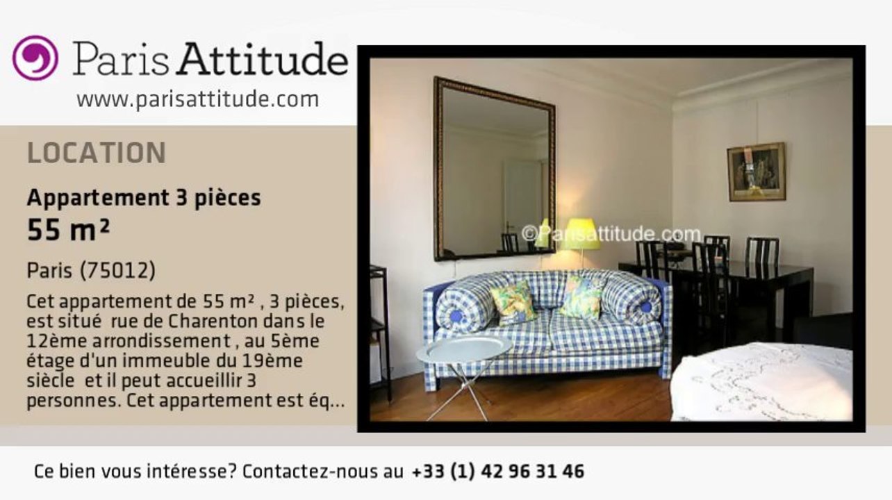 Appartement 2 Chambres à louer - Bercy, Paris - Ref. 6621
