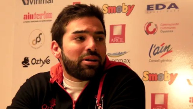 Rugby Top 14 - Agustin Figuerola réagit après Oyonnax - Brive