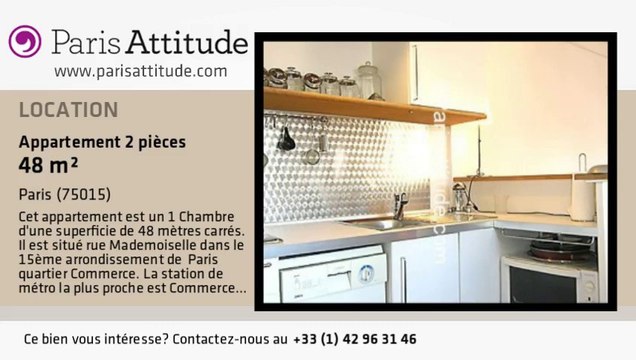 Appartement 1 Chambre à louer - Commerce, Paris - Ref. 5025