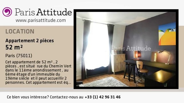 Appartement 1 Chambre à louer - Parmentier, Paris - Ref. 8229